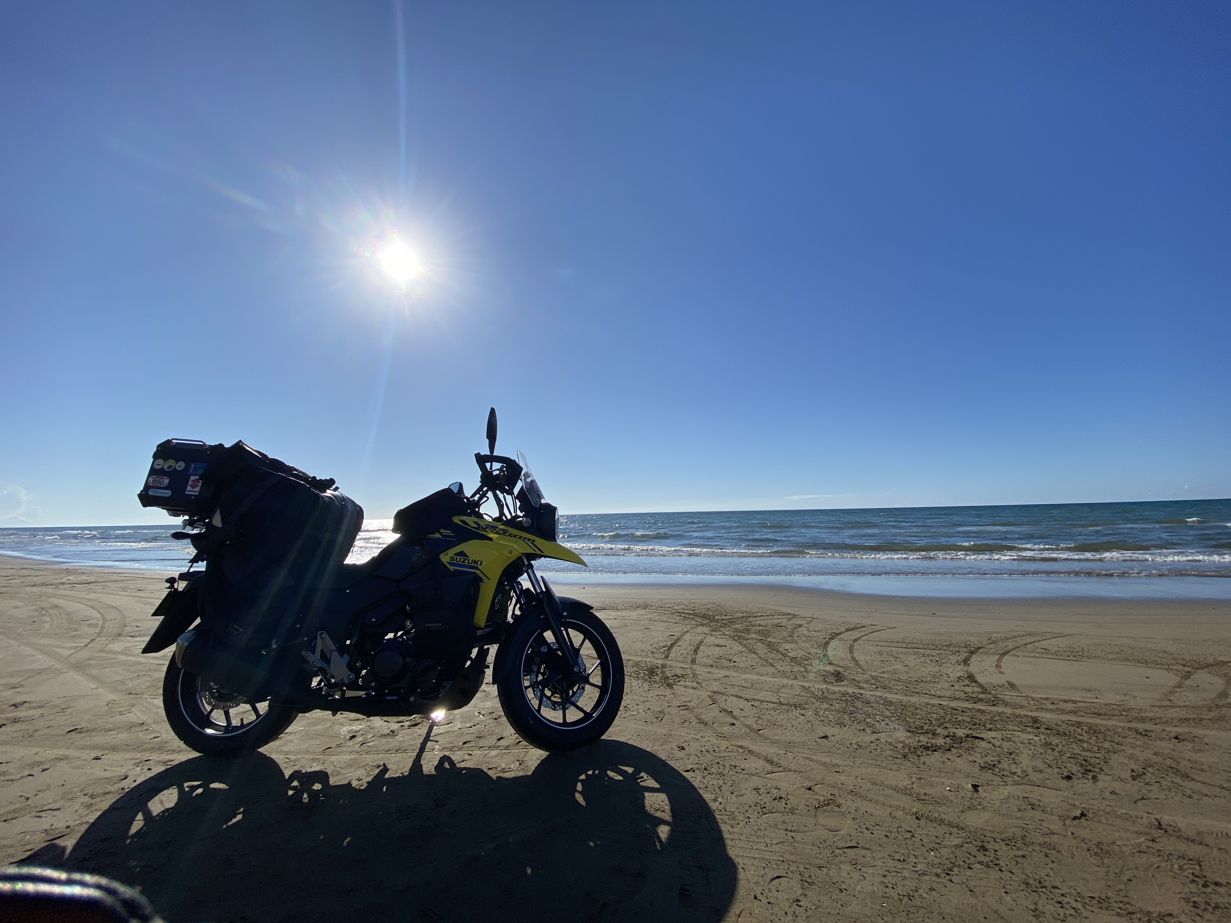 Vストローム250で行ったとき